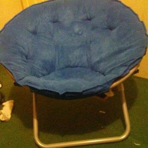 Comfy blue chair